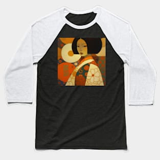 Asian Abstract Baseball T-Shirt